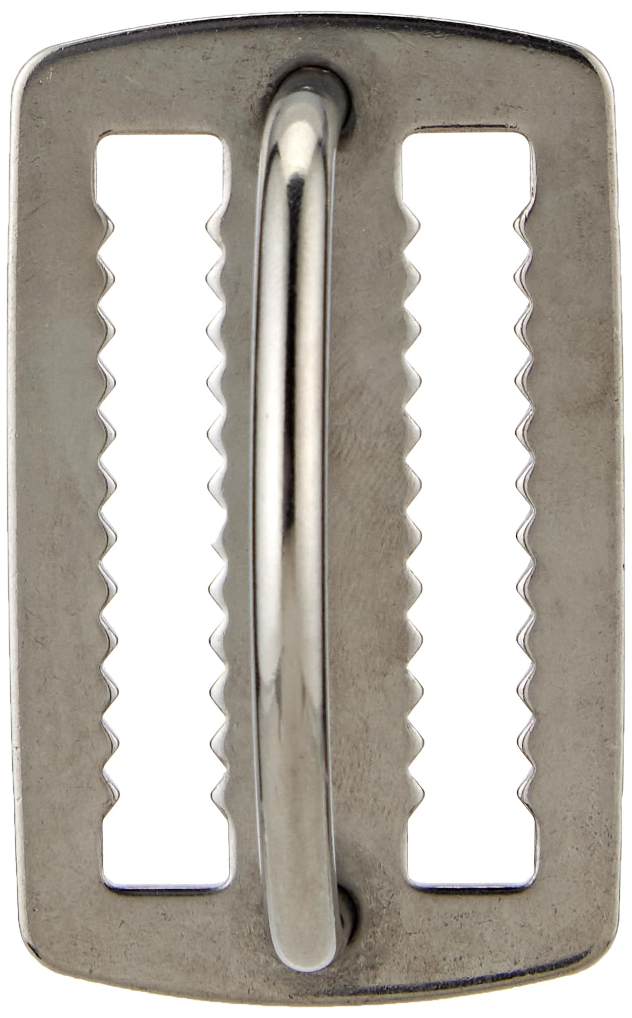 Scuba Choice Stainless Steel Weight Belt Keeper with D-Ring – Heavy Duty, Slip-Free, Prevents Accidental Release, Fits 2" Webbing, Ideal for Diving, Spearfishing, and Water Sports Accessories