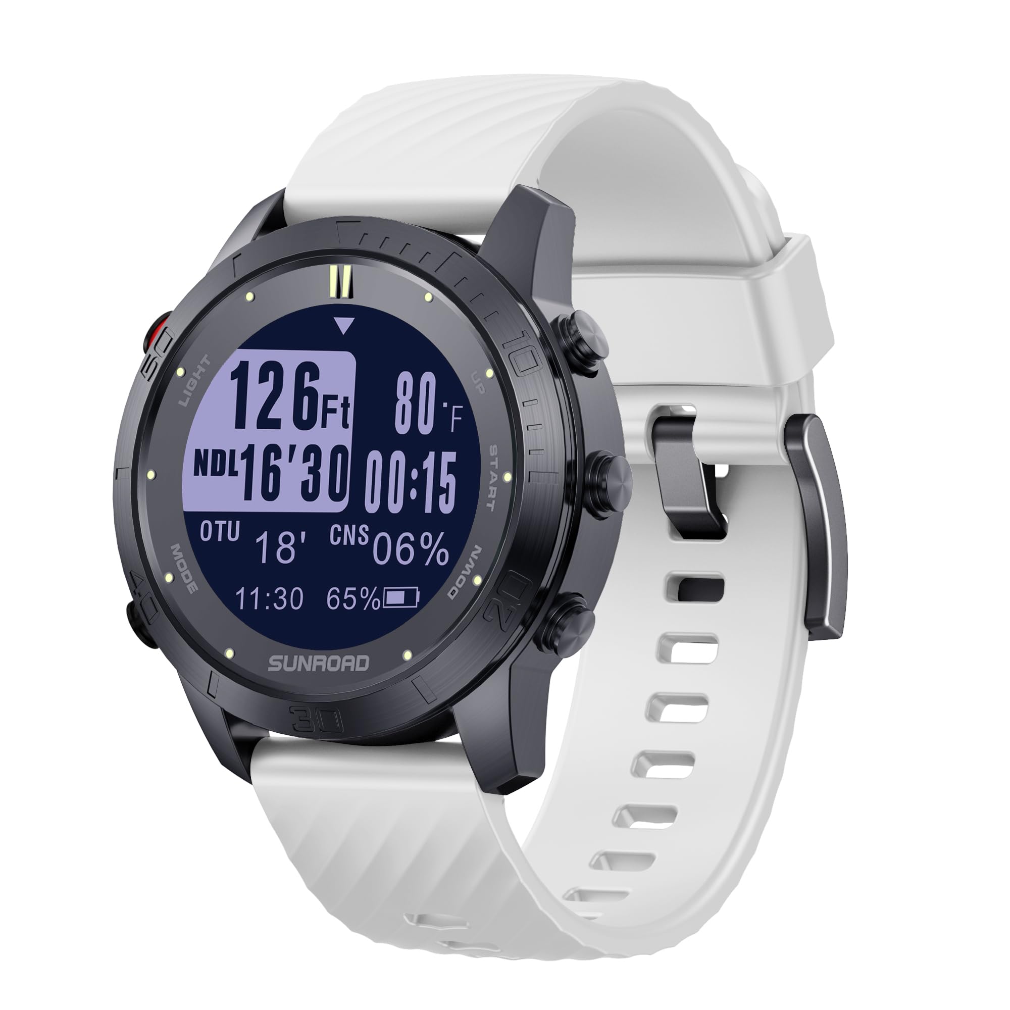 SUNROAD D3 Scuba Diving Computer Watch Man 100m Depth NDL OTU CNS Safety Analyse Compass Temperature Fashion Wristwatch